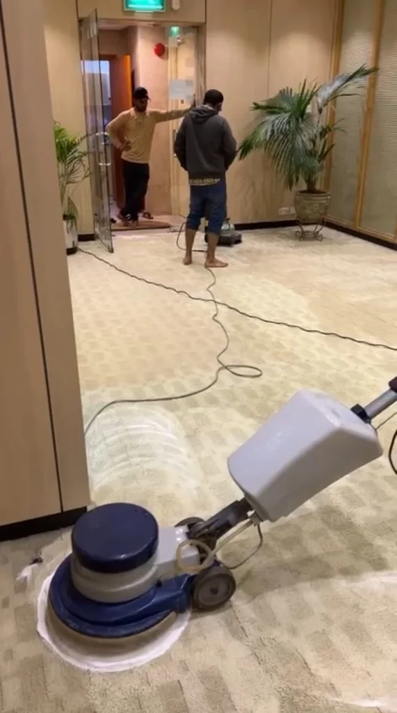 Carpet cleaning services
